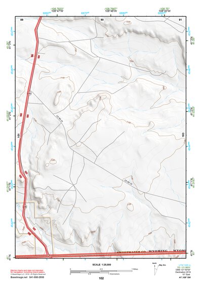 41108SW Page 102 Kinney Rim Topo Preview 1