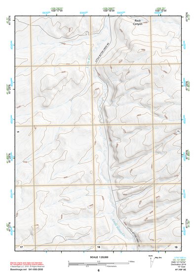 41109SE Page 6 Firehole Canyon Topo Preview 1