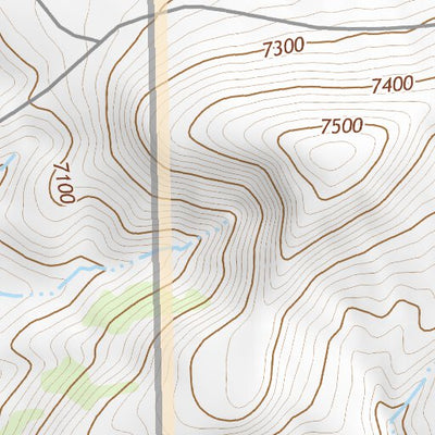 41109SE Page 8 Firehole Canyon Topo Preview 3