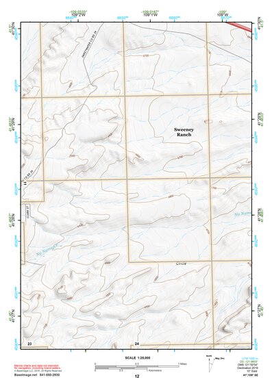 41109SE Page 12 Firehole Canyon Topo Preview 1
