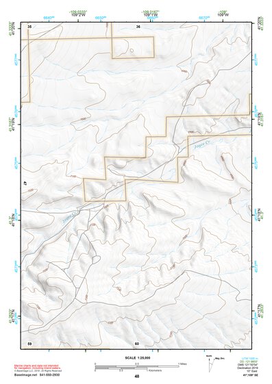 41109SE Page 48 Firehole Canyon Topo Preview 1