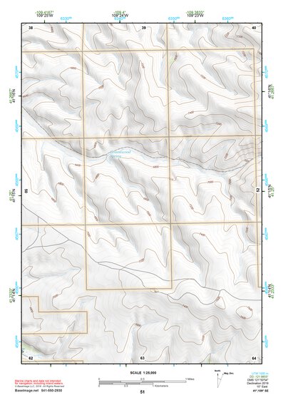 41109SE Page 51 Firehole Canyon Topo Preview 1