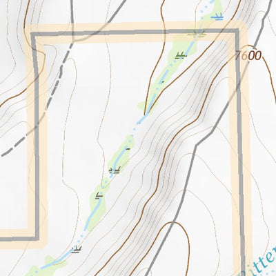 41109SE Page 57 Firehole Canyon Topo Preview 2