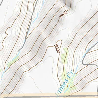 41109SE Page 58 Firehole Canyon Topo Preview 3