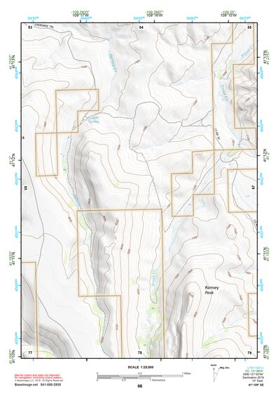 41109SE Page 66 Firehole Canyon Topo Preview 1