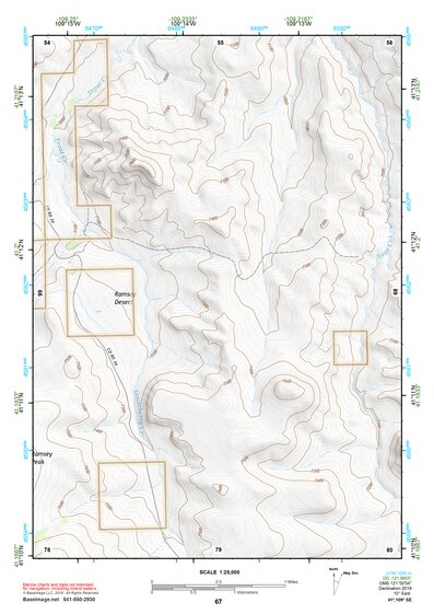 41109SE Page 67 Firehole Canyon Topo Preview 1