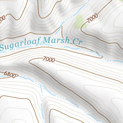 41109SE Page 75 Firehole Canyon Topo Preview 3