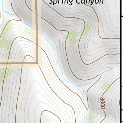 41109SE Page 77 Firehole Canyon Topo Preview 3