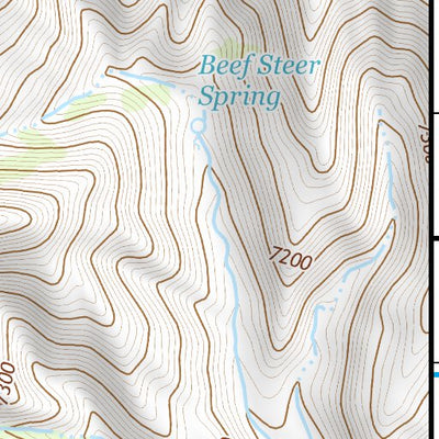 41109SE Page 80 Firehole Canyon Topo Preview 3