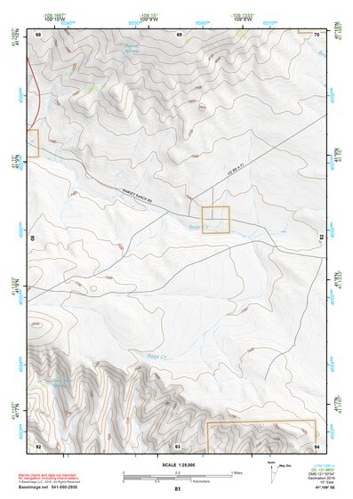 41109SE Page 81 Firehole Canyon Topo Preview 1