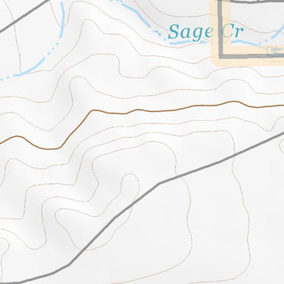 41109SE Page 81 Firehole Canyon Topo Preview 2