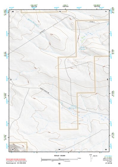 41109SE Page 82 Firehole Canyon Topo Preview 1