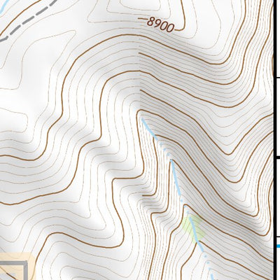 41109SE Page 90 Firehole Canyon Topo Preview 3