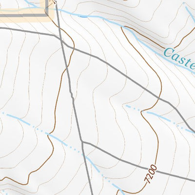 41109SE Page 91 Firehole Canyon Topo Preview 2