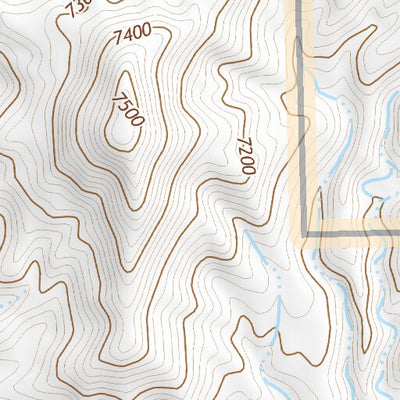 41109SE Page 93 Firehole Canyon Topo Preview 3