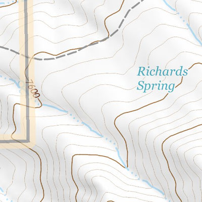 41109SE Page 101 Firehole Canyon Topo Preview 2