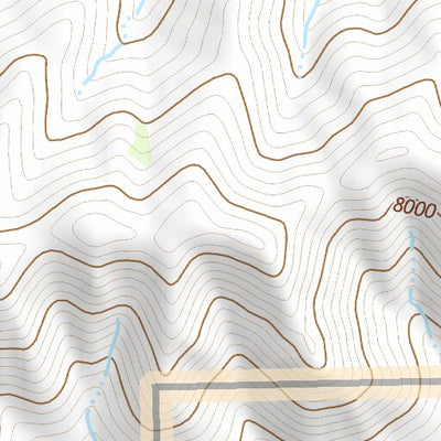 41109SE Page 102 Firehole Canyon Topo Preview 3