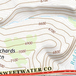 41109SE Page 103 Firehole Canyon Topo Preview 3