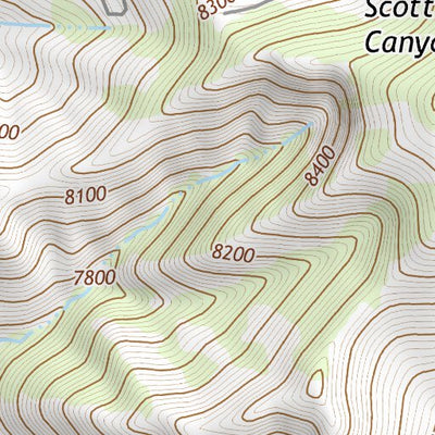 41109SE Page 105 Firehole Canyon Topo Preview 3
