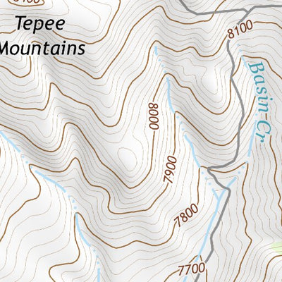 41109SE Page 106 Firehole Canyon Topo Preview 3