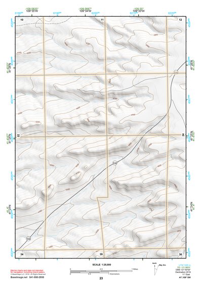 41109SW Page 23 Firehole Canyon Topo Preview 1