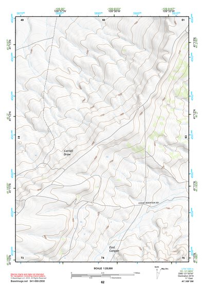41109SW Page 62 Firehole Canyon Topo Preview 1