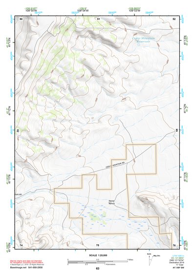 41109SW Page 63 Firehole Canyon Topo Preview 1