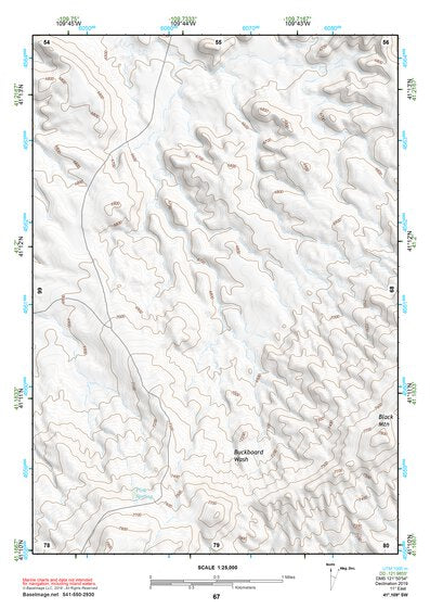 41109SW Page 67 Firehole Canyon Topo Preview 1
