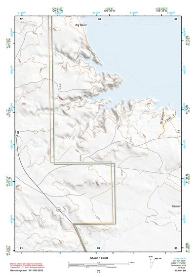 41109SW Page 70 Firehole Canyon Topo Preview 1