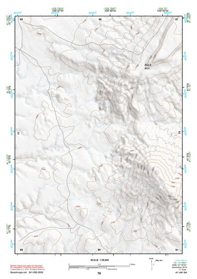 41109SW Page 78 Firehole Canyon Topo Preview 1
