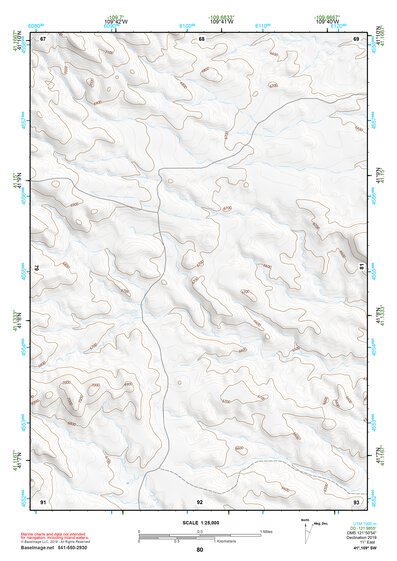 41109SW Page 80 Firehole Canyon Topo Preview 1