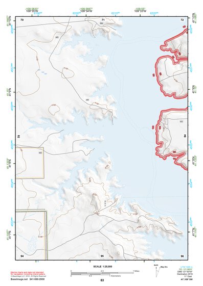 41109SW Page 83 Firehole Canyon Topo Preview 1