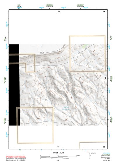 41109SW Page 85 Firehole Canyon Topo Preview 1