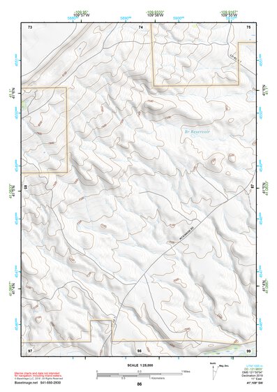 41109SW Page 86 Firehole Canyon Topo Preview 1