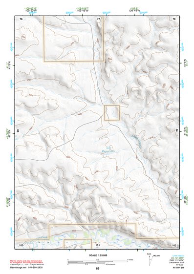 41109SW Page 89 Firehole Canyon Topo Preview 1