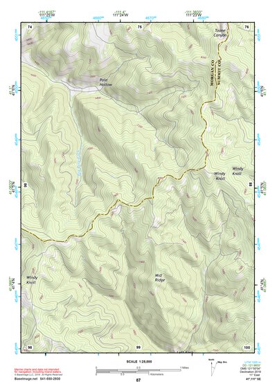 41111SE Page 87 Ogden Topo Preview 1