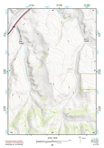 41111SE Page 92 Ogden Topo Preview 1