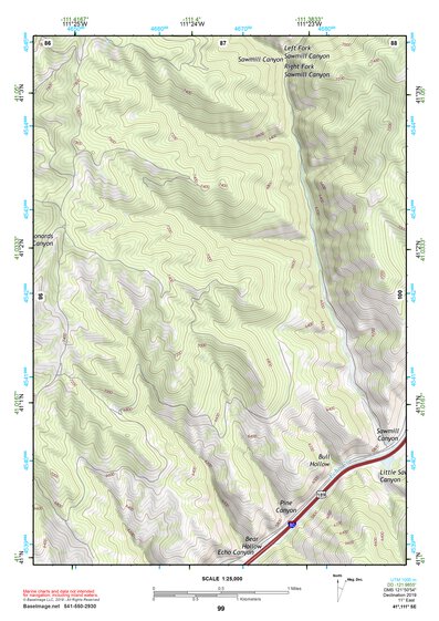 41111SE Page 99 Ogden Topo Preview 1