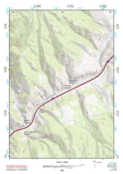 41111SE Page 100 Ogden Topo Preview 1