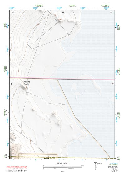 41112SW Page 100 Promontory Point Topo Preview 1