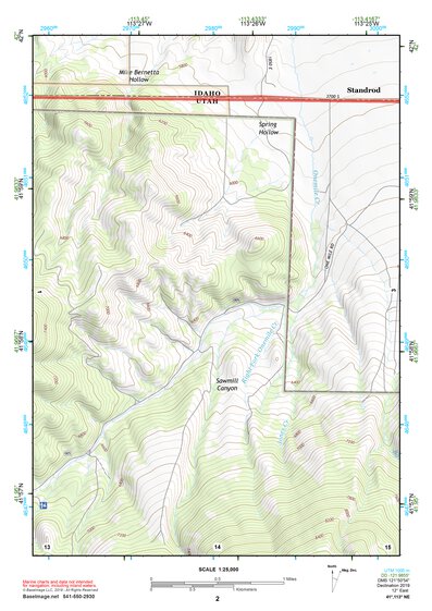 41113NE Page 2 Grouse Creek Topo Preview 1