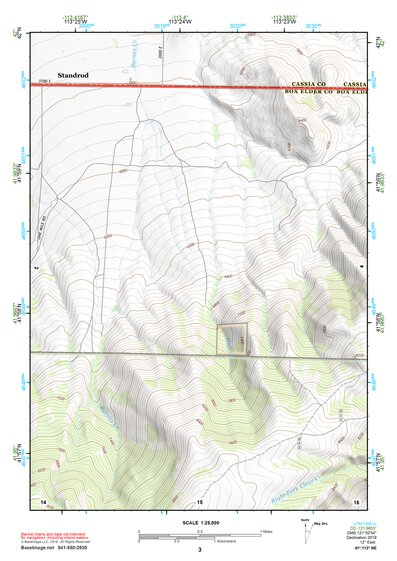 41113NE Page 3 Grouse Creek Topo Preview 1