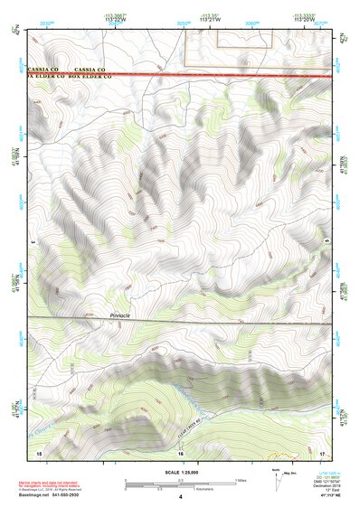 41113NE Page 4 Grouse Creek Topo Preview 1
