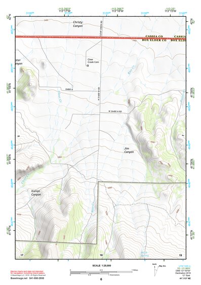 41113NE Page 6 Grouse Creek Topo Preview 1