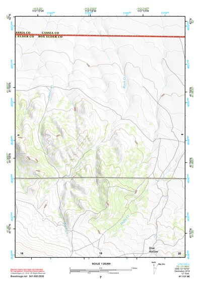41113NE Page 7 Grouse Creek Topo Preview 1