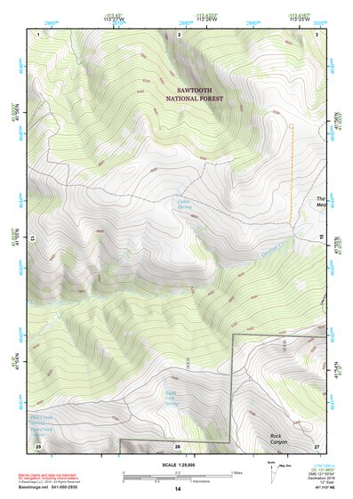41113NE Page 14 Grouse Creek Topo Preview 1