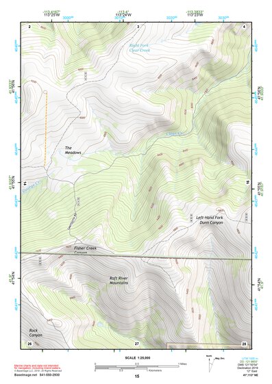 41113NE Page 15 Grouse Creek Topo Preview 1