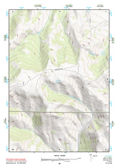41113NE Page 18 Grouse Creek Topo Preview 1