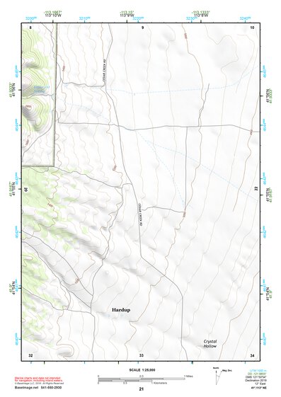 41113NE Page 21 Grouse Creek Topo Preview 1