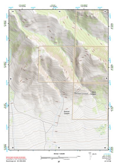 41113NE Page 27 Grouse Creek Topo Preview 1